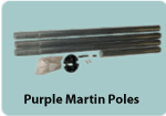 Purple Martin Poles